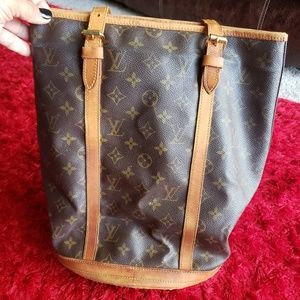 Authentic Louis Vuitton Bucket GM